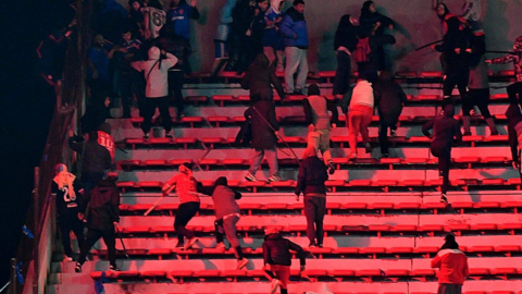 Heridos en pelea campal