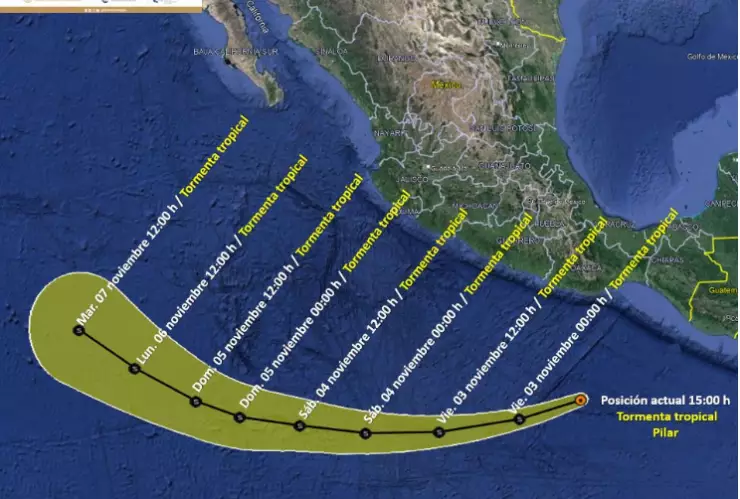 Tormenta tropical Pilar