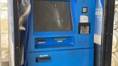 FOTO Vandalizan otro cajero del Va y Ven, esto sabemos
