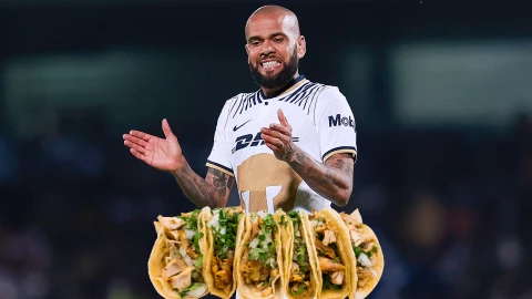 Dani Alves, Pumas, tacos, meritao, Liga mx