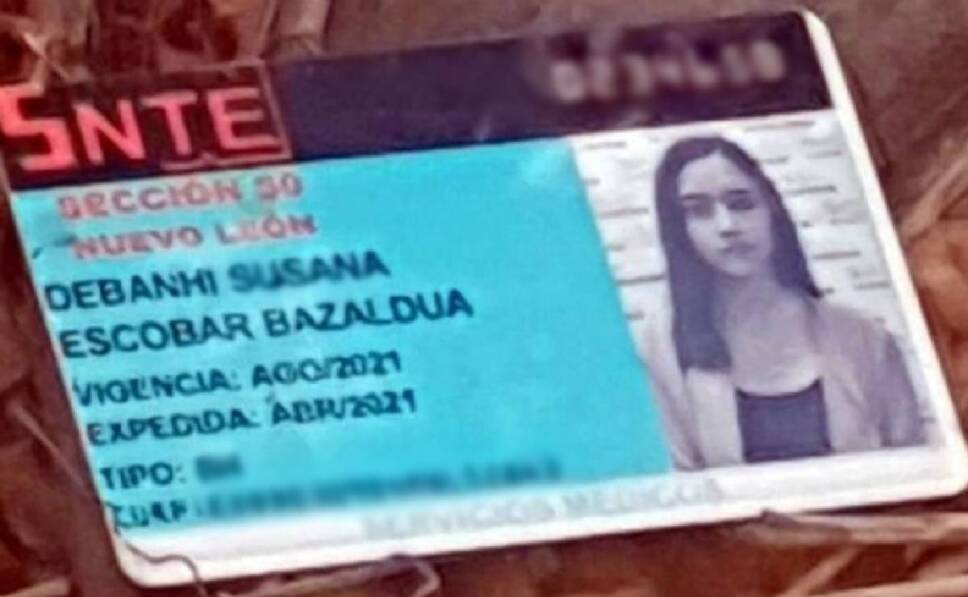 Hallan credencial de Debanhi Escobar cerca del motel Nueva Castilla