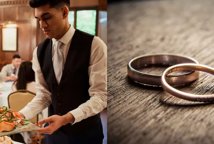 La confusión de un mozo y un video viral que casi arruina una propuesta de matrimonio