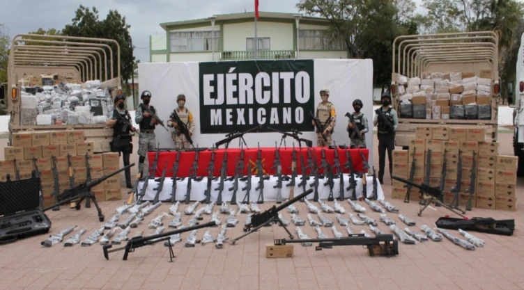 Sedena revela cuántas armas ha asegurado en el sexenio de AMLO