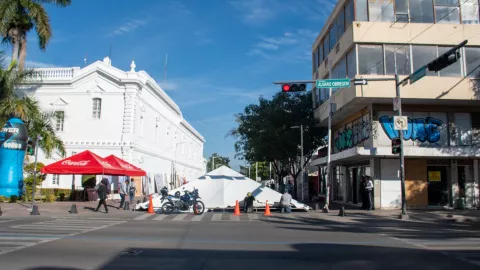 Cerraran calle del centro de Culiacán por maratón. .jpg