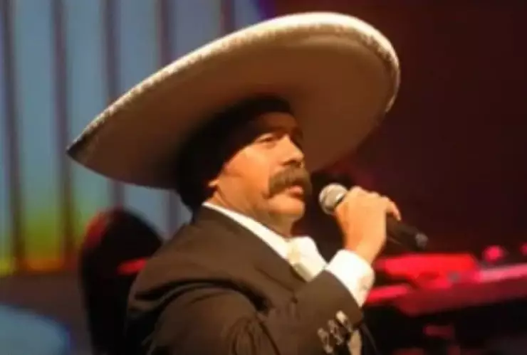 Alberto Ángel ‘El Cuervo’ en concierto.