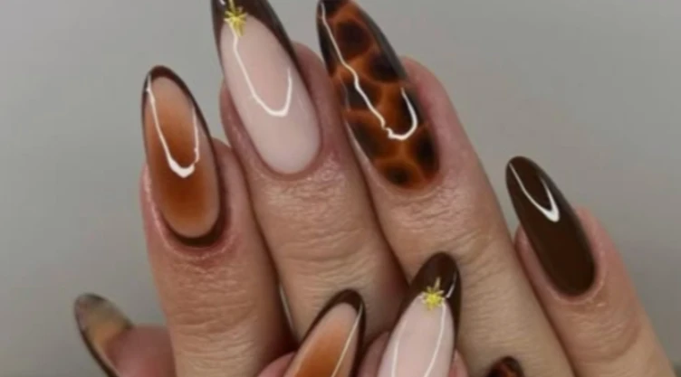 diseños de uñas carey