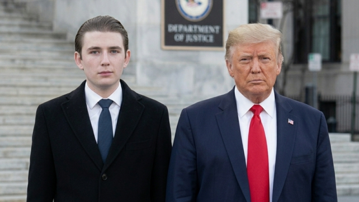Irán amenaza de muerte al hijo menor de Donald Trump