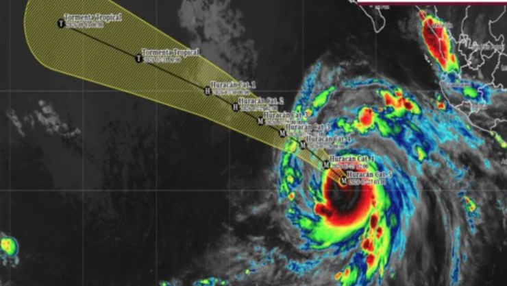 Huracán Genevieve categoría 5: Lluvias en Puebla estos días