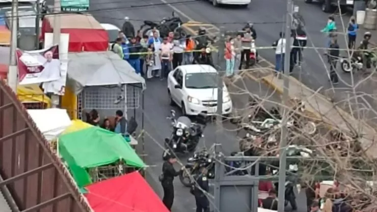 VIDEO: Balacera en un tianguis de juguetes deja varios muertos y lesionados