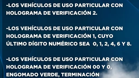 Doble Hoy No Circula 23 de mayo por contingencia ambiental