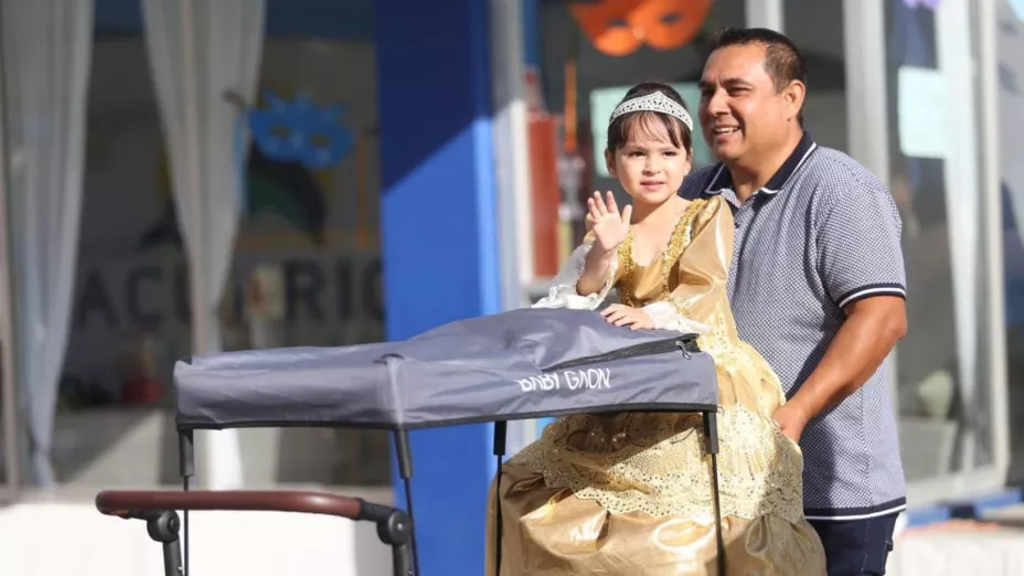 Aitana cumple su sueño y desfila en el Carnaval de Mazatlán 2025