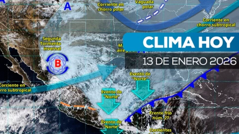 clima 13 enero 2026