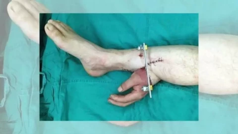 Cose su mano en la pierna para mantenerla viva tras amputación grave.png