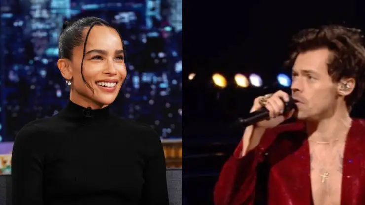 Zoe Kravitz y Harry Styles