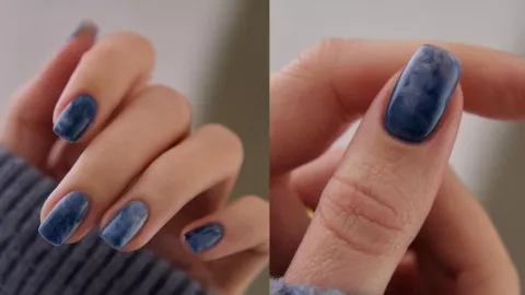 Uñas Efecto Mármol