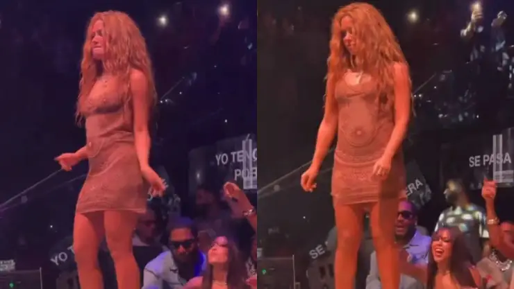 Así fue la REACCIÓN de Shakira cuando descubrió que un hombre estaba grabando debajo de su vestido