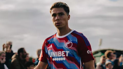 Rodrigo Huesas con el Copenhague