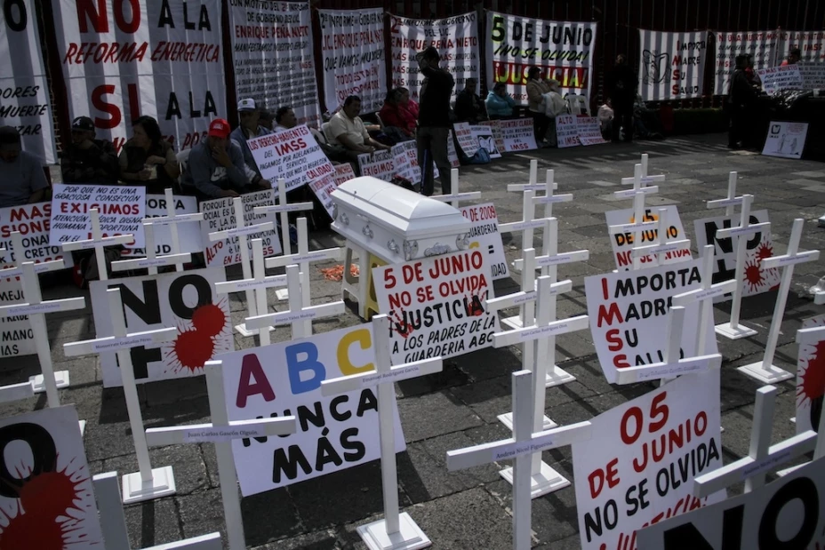 Protesta Guardería ABC