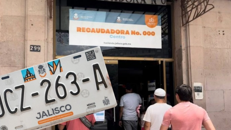 Multas por circular con placas vencidas en Jalisco a partir de junio