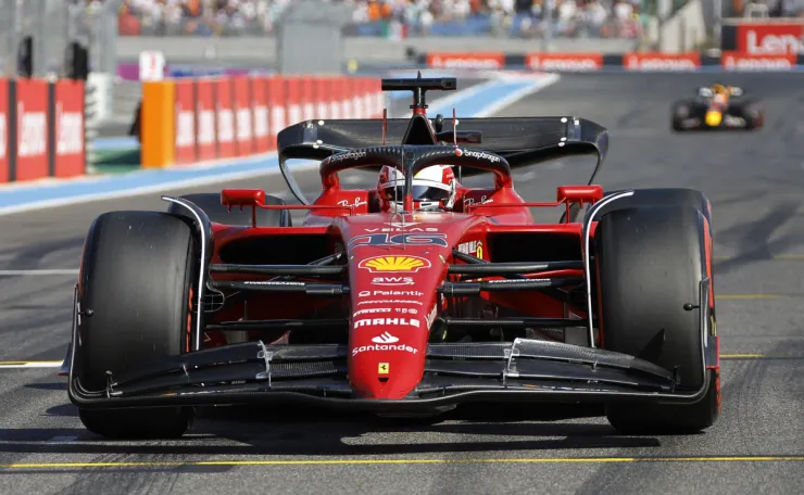 Charles Leclerc en el Gran Premio de Francia