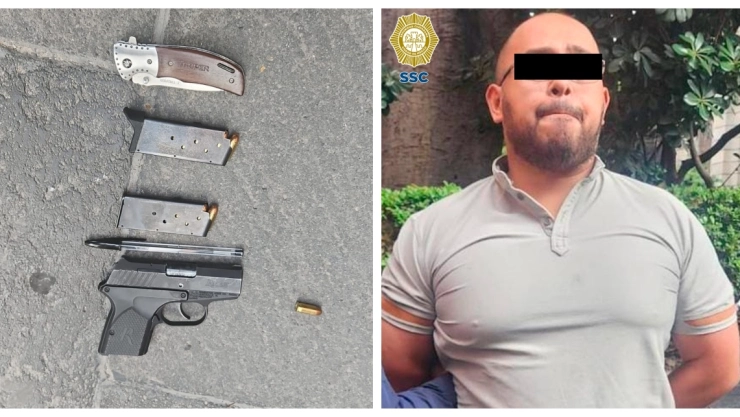 Detienen a ciclista por balear a diablero en el Centro Histórico