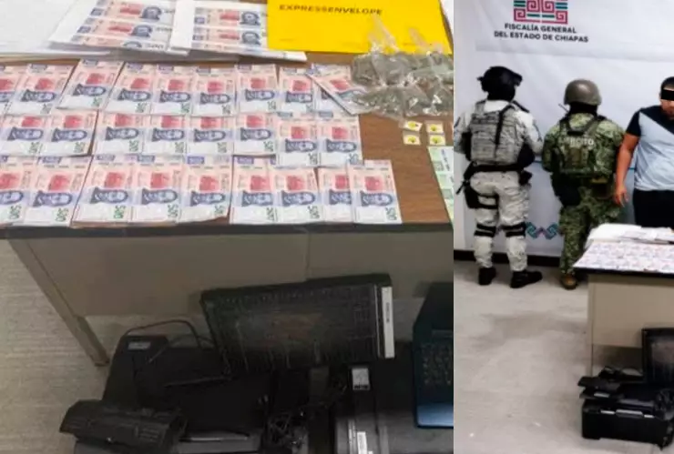 Falsificador de billetes Ocozocoautla