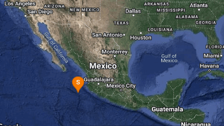Temblor hoy en México