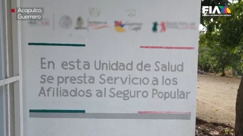En Tunzingo, Acapulco, atienden a pacientes con mobiliario deshecho y “revisan” si hay presupuesto
