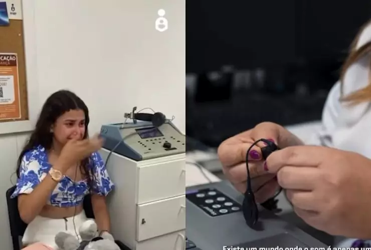 La niña que escuchó a su mamá por primera vez a los 12 años: el emotivo video que conmueve al mundo