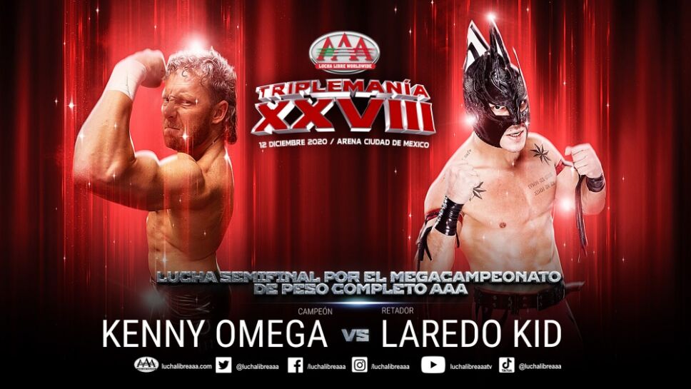 Laredo Kid luchador vs Kenny Omega