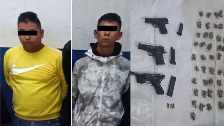 Detenidos “Unión Tepito”: cae hijo de “El Grande” junto a otros tres; aseguraron armas y droga