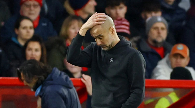 pep Guardiola, técnico del Manchester City