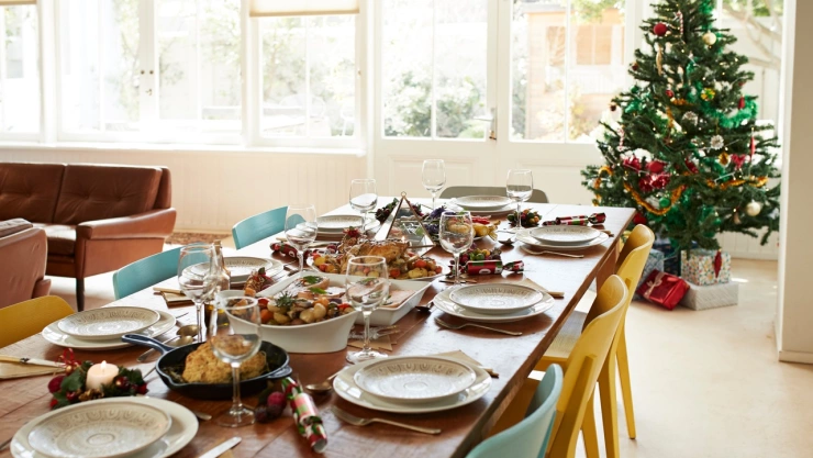 La diferencia de precio de la cena navideña a través de los años