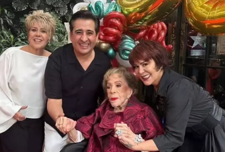 Hijos de Silvia Pinal desconocen edad de la actriz ¿Cuántos años tiene?