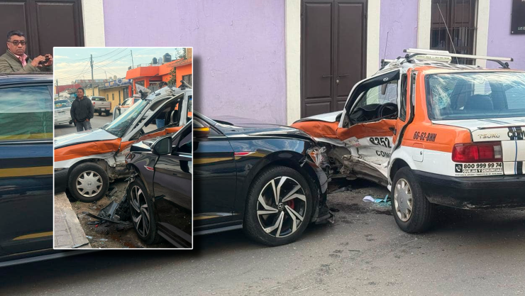 Accidente taxista Comitán