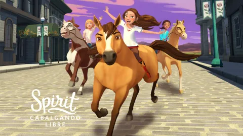spirit cabalgando libre