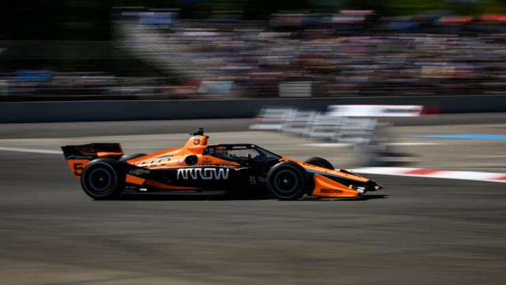 Pato O’Ward en el Gran Prix de Portland