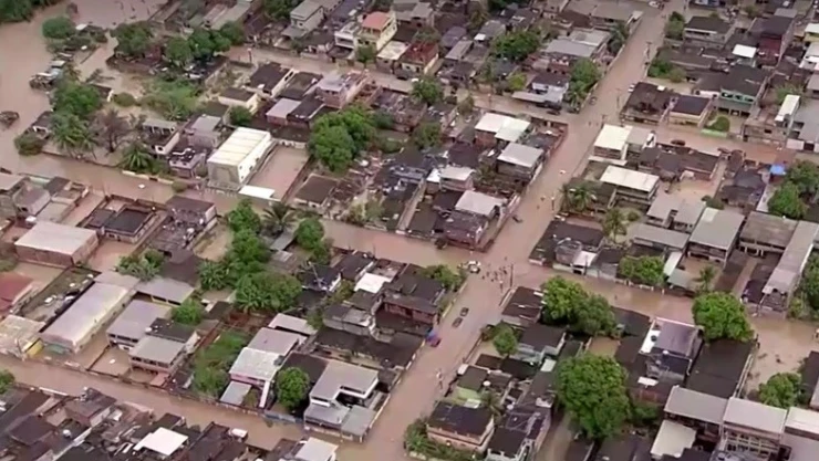 Brasil fuertes lluvias deslizamientos de tierra