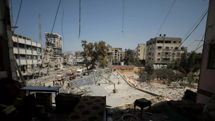 Ataque escuela en Gaza