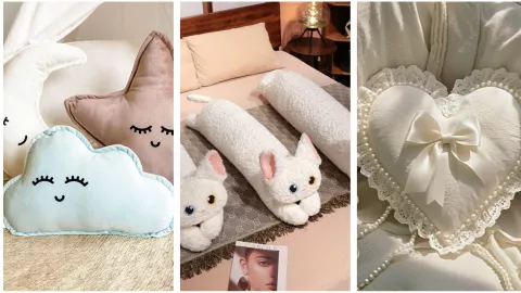 diseños ideas de almohadas viejas en peluches