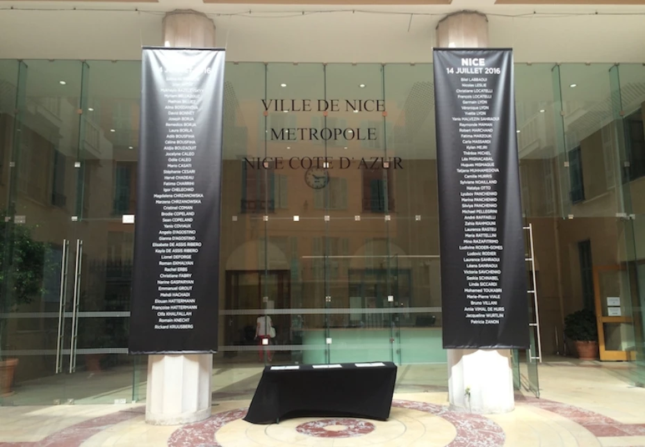 En recuerdo de las víctimas