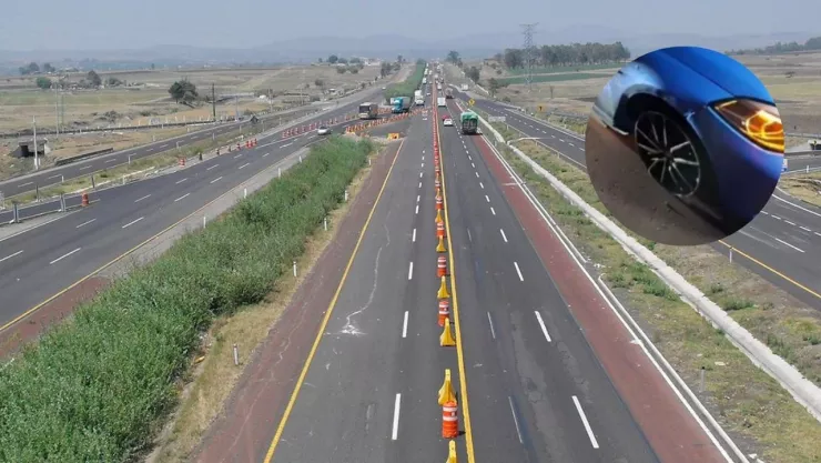 Un asalto masivo en Autopista Atlixcáyotl, Puebla