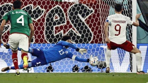 empate México vs Polonia