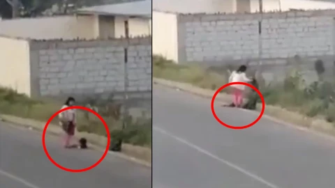 Mamá golpea brutalmente a su hijo de 2 años, fue grabada