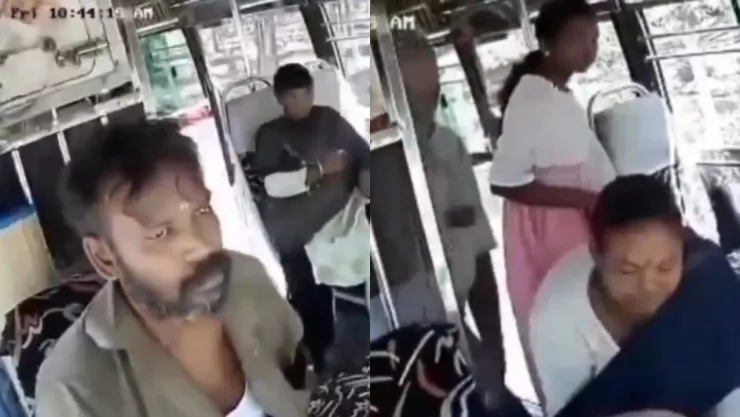 VIDEO | ¡IMÁGENES FUERTES! Muere chofer de transporte público en pleno viaje con varios pasajeros a bordo