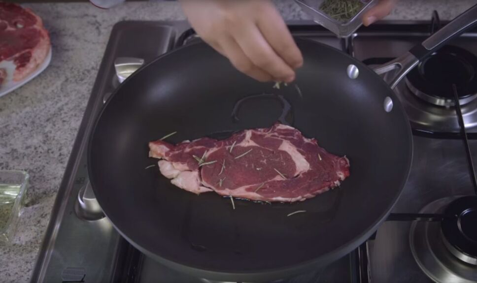 Rib eye al queso
