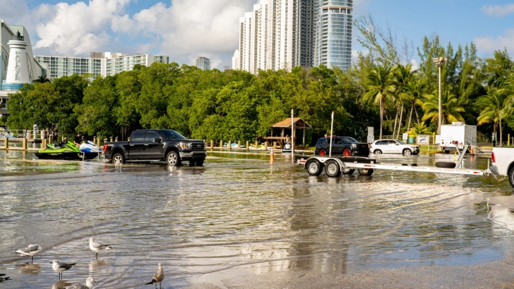 Inundaci&oacute;n en Miami, Florida