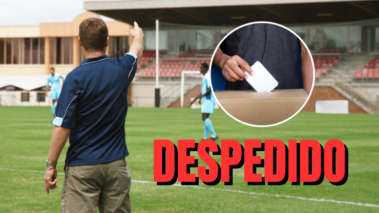Jugadores de un equipo latino votaron para despedir a su entrenador