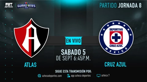 EN VIVO: Atlas vs Cruz Azul en Guardianes 2020