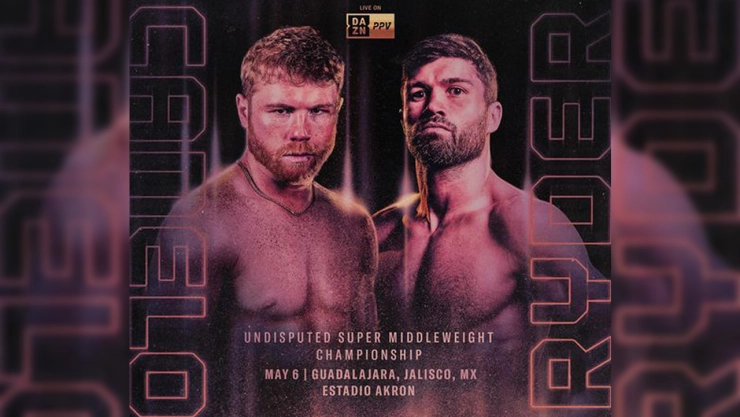 Saúl “Canelo” Álvarez peleará ante el británico John Ryder este 6 de mayo.
